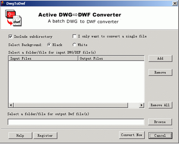 DWF to DWG Converter screenshot