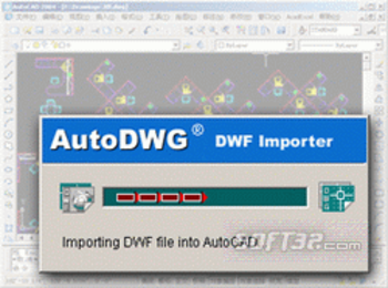 DWF to DWG Importer Pro 2008.10 screenshot 2