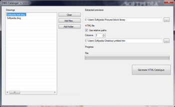 DWG Cataloger screenshot