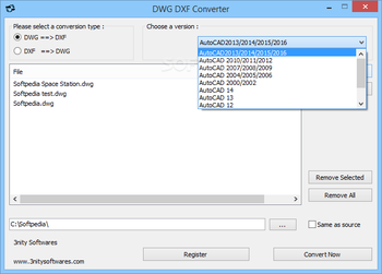 DWG DXF Converter screenshot 2