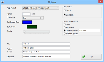 DWG DXF to PDF Converter screenshot 2
