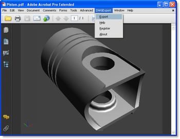 DWG Export for Acrobat screenshot 2
