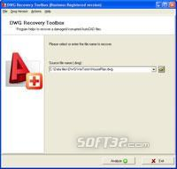DWG Recovery Toolbox screenshot 3