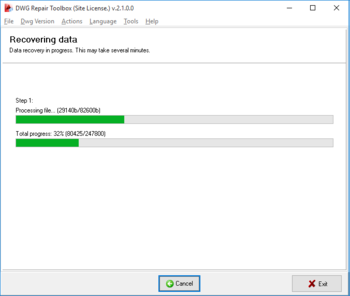 DWG Repair Toolbox screenshot 3