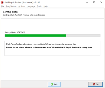 DWG Repair Toolbox screenshot 5