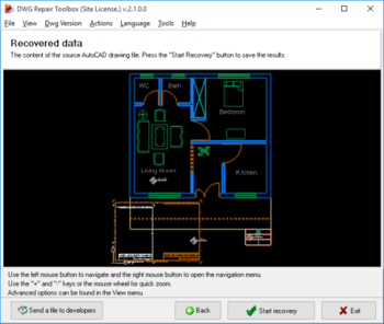 DWG Repair Toolbox screenshot