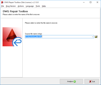 DWG Repair Toolbox screenshot 3