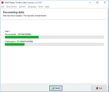 DWG Repair Toolbox screenshot 4