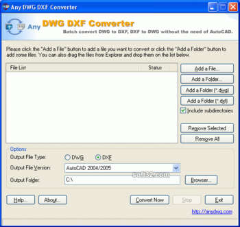 DWG to DXF Convert screenshot 3