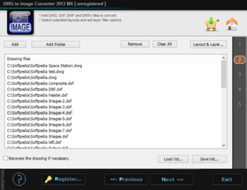 DWG to IMAGE Converter MX screenshot 2