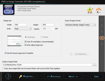 DWG to IMAGE Converter MX screenshot 5