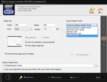 DWG to IMAGE Converter MX screenshot 6