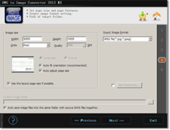DWG to Image Converter MX screenshot