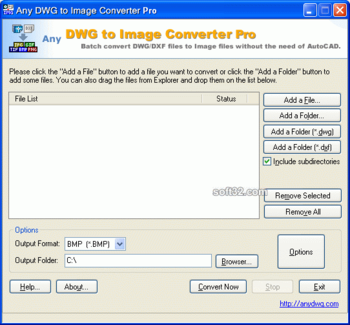 DWG to JPG Converter Pro 2005.1 screenshot 3