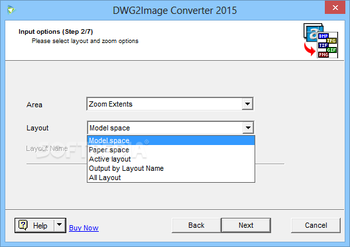 DWG2Image Converter screenshot 2