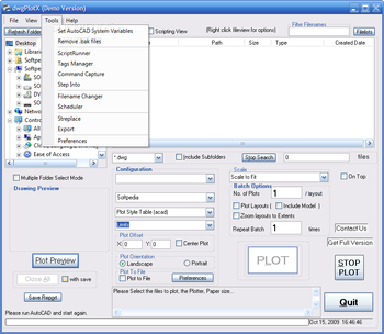 dwgPlotX screenshot 2