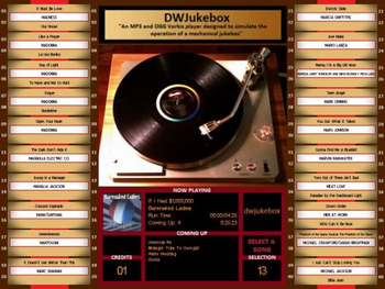 DWJukebox screenshot