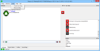 Dwyco CDC-X (formerly Dwyco Video Conferencing System CDC32) screenshot 4