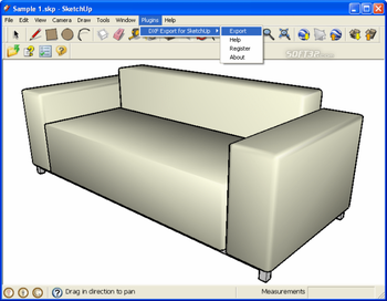 DXF Export for SketchUp screenshot 3