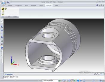 DXF Export for Solid Edge screenshot 3
