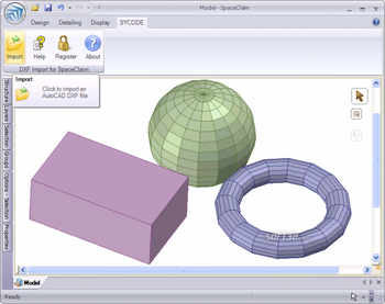 DXF Import for SpaceClaim screenshot 3