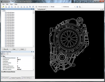 DXF Sharp Viewer screenshot