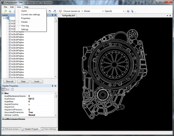 DXF Sharp Viewer screenshot 2