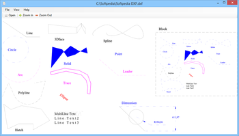 DXF Viewer screenshot