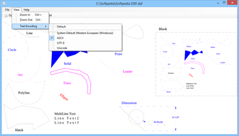 DXF Viewer screenshot 2