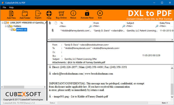 DXL to PDF Converter screenshot