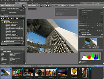 DxO Optics Pro screenshot 2