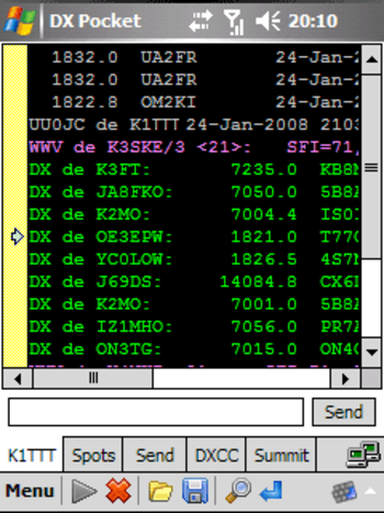 DXPocket screenshot