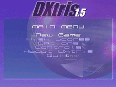 DXtris screenshot