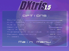 DXtris screenshot 2