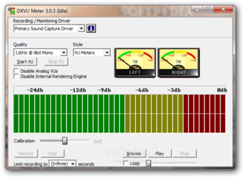 DXVU Meter screenshot