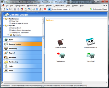 Dynacom Accounting Lite screenshot 2