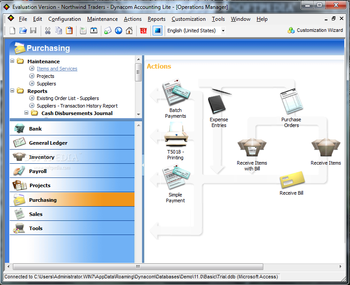 Dynacom Accounting Lite screenshot 5