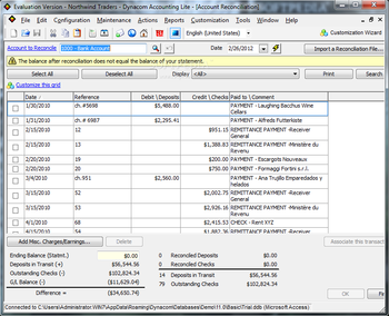 Dynacom Accounting Lite screenshot 8