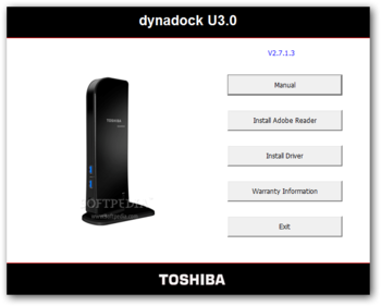 dynadock U3.0 Software screenshot