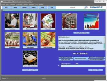 Dynamic 3i Free Edition ERP/MRP screenshot 2