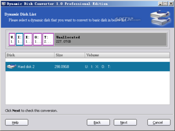 Dynamic Disk Converter screenshot 2