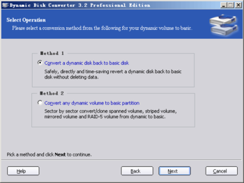 Dynamic Disk Converter screenshot 3