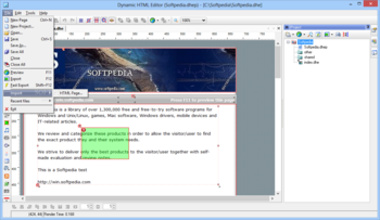 Dynamic HTML Editor screenshot 2