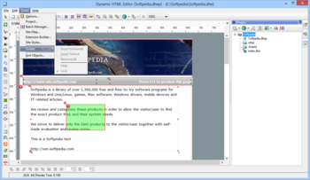 Dynamic HTML Editor screenshot 4