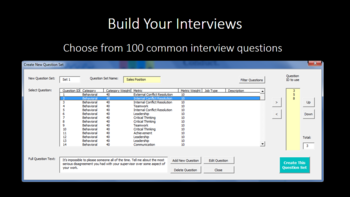 Dynamic Interview Business Edition screenshot 2