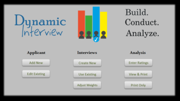 Dynamic Interview Business Edition screenshot 3