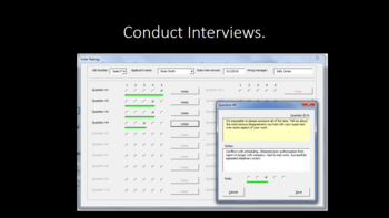 Dynamic Interview Business Edition screenshot 4