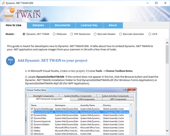 Dynamic .NET TWAIN SDK screenshot