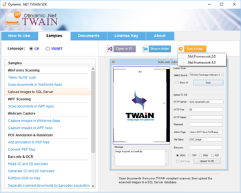 Dynamic .NET TWAIN SDK screenshot 3