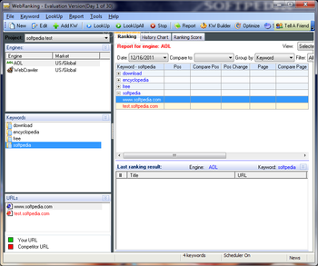 Dynamic Web Ranking screenshot 10
